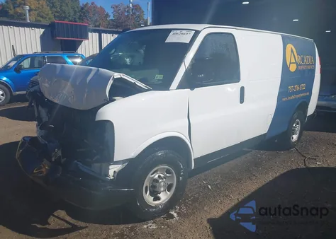 2015 Chevrolet Express 2500 Work Van from USA, damaged, VIN 1GCWGFCF1F1157466